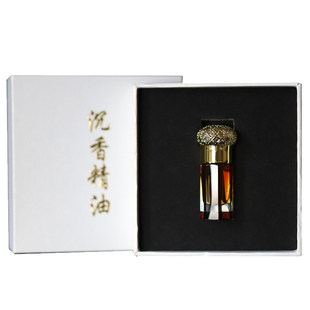 正品沉香精油海南虫漏老沉香芽庄白奇楠古法香薰礼盒按摩安神舒眠