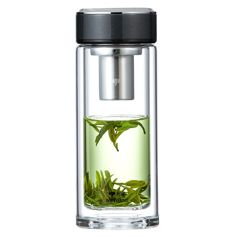 万象玻璃杯办公室专用个人泡茶杯