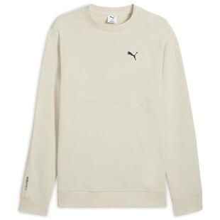 复古宽松简约白色圆领运动卫衣男PUMA彪马官方新款休闲上衣687551