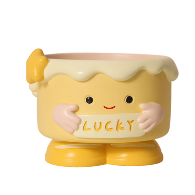 创意蛋糕盒大容量收纳桶摆件