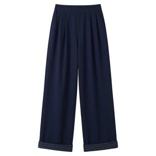 婧麒孕妇裤子春款外穿大码阔腿裤2026新款孕期不勒肚子孕妇装春装