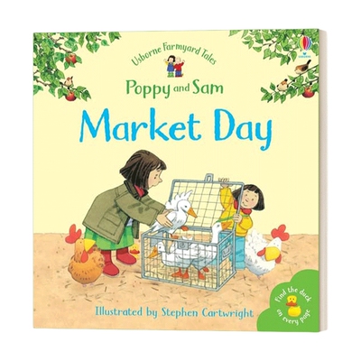 英文原版 Farmyard Tales Poppy and Sam Stories Market Day 农场故事 集市日 儿童启蒙睡前故事书 英文版 进口英语原版书籍