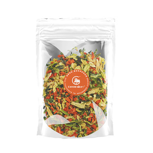 仓鼠的零食金丝熊辅食物宠物荷兰猪用品豚鼠胡萝卜什锦蔬菜干100g