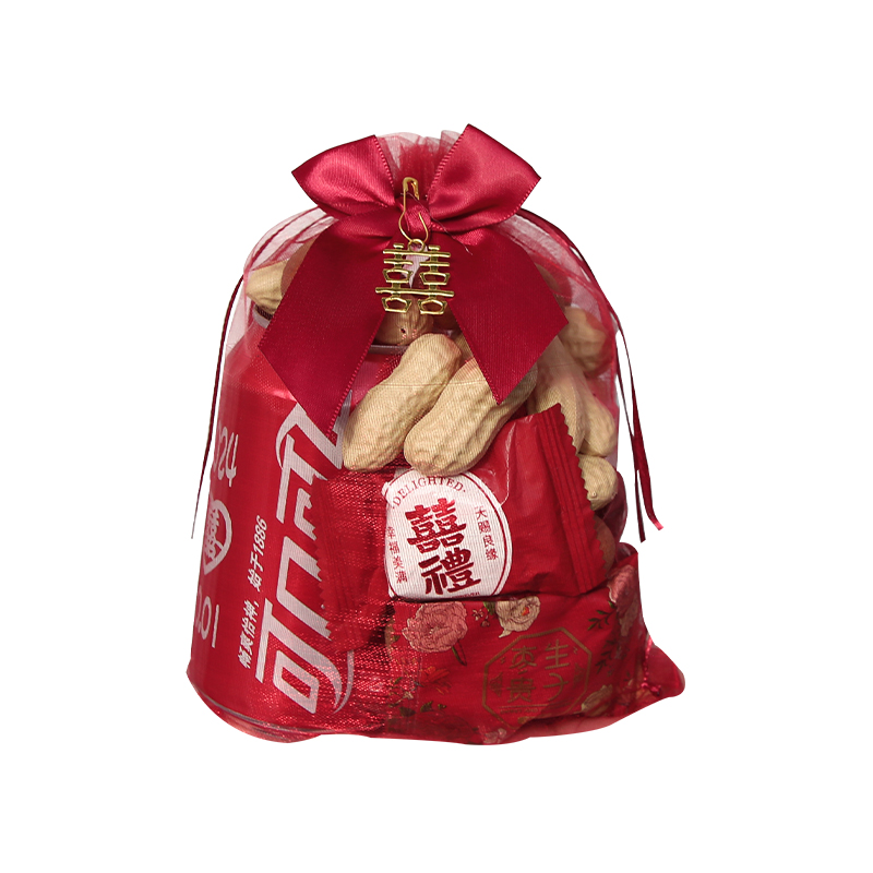 结婚喜糖袋纱袋创意婚礼糖盒手提糖果盒伴手礼盒子订婚庆用品大全