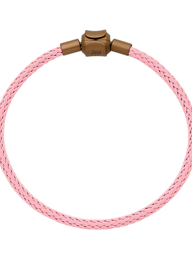 周生3mm配绳防水钢丝手绳马卡龙