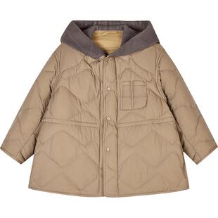 新款江南布衣童装中长款羽绒服25冬男女童jnbybyjnby1P0C13450