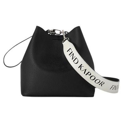 女士秋季撞色水桶包大容量通勤包