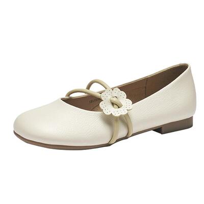 低跟单鞋平底浅口戈美其