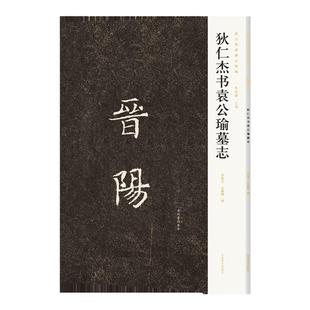 隋唐碑志精编一狄仁杰书袁公瑜墓志楷书魏碑碑贴临摹字帖拓片唐毛笔书法篆刻初学者基础入门临摹范本晋阳狄仁杰墨迹临摹古贴练字帖