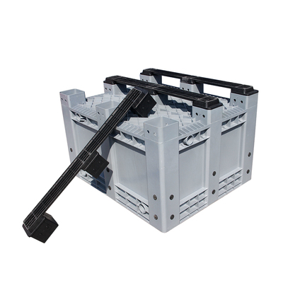 新料封闭式叉车周转卡板箱废料箱