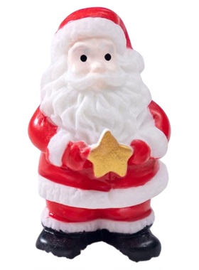 写实圣诞老人公仔微景观小摆件