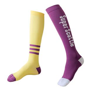 压缩袜运动肌能专业女跑步马拉松健身骑车跳绳小腿压力防滑瘦腿男