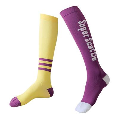 男女长筒压缩压力袜跳绳健身跑步