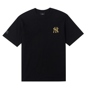 MLB官方 男女同款运动T恤2026春季新款新年款生肖马印花短袖TSQ02