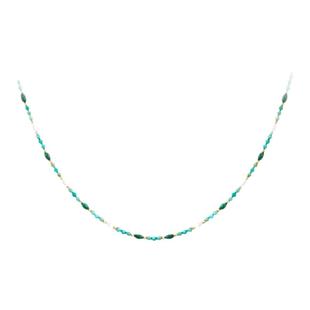 Lola Rose罗拉玫瑰串珠系列绿松石孔雀石项链彩色宝石生日礼物