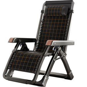 午憩宝躺椅折叠午休床阳台靠背椅家用休闲沙滩椅办公室坐睡两用椅