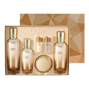 Coreana 珂芮姿润泽臻养红参四件套装润泽保湿水乳精华面霜女正品