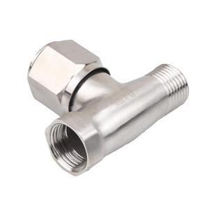 304不锈钢直通阀4分内外丝直阀双外丝螺纹阀门明装管开关冷热通用