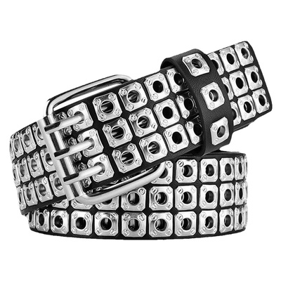 朋克腰带牛仔免打孔y2k百搭