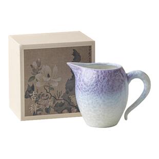 窑变结晶釉公道杯家用功夫茶具陶瓷带把手公杯茶海分茶器茶道配件