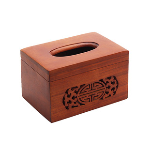 纸巾盒越南花梨木客厅小餐纸盒镂空雕花抽纸盒酒店定制实木制盒