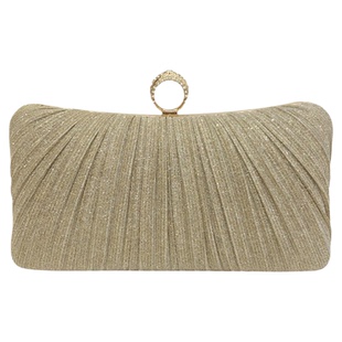 手包女款2026新款礼服搭配的包手抓包高级感晚宴手拿包褶皱斜挎包