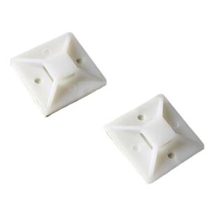 自粘式定位片 吸盘 扎带固定座 带胶吸盘20*20/1000个线卡扣尼龙