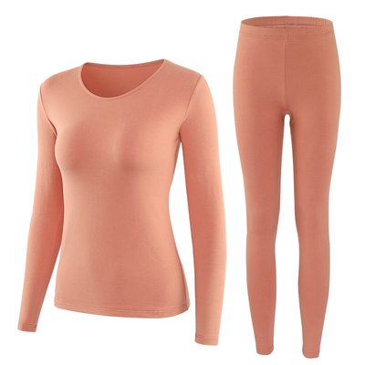 纯棉抗菌秋衣秋裤女套装