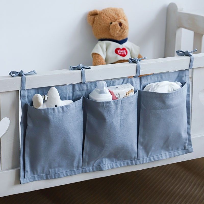 床边袋子床头置物架床边架子婴儿围栏床储物挂钩挂篮大学生卧室收