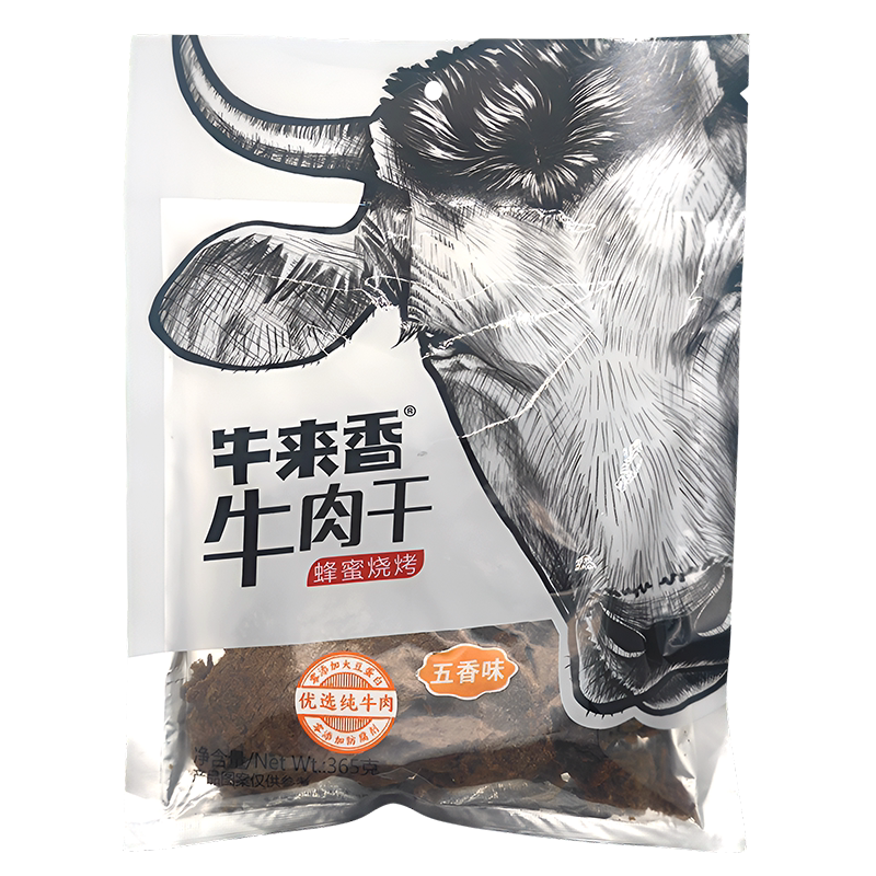 贵州安顺牛来香蜂蜜烧烤牛肉干