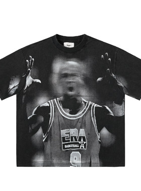 RESERFF FLASHING 幻影之夜 复古水洗印花短袖 VINTAGE BOXY TEE