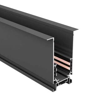 蜂窝大板集成吊顶铝扣板专用磁吸轨道灯嵌入式暗装预埋客厅无主灯