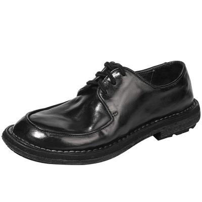 纯手工水洗马皮男士休闲皮鞋