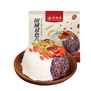 丰收日双色豆沙八宝饭450g软糯血糯米饭年夜饭点心甜食方便米饭
