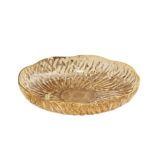 水果盘客厅家用新款茶几高档轻奢水晶盘高档前台糖果盘摆放零食盘