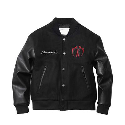 休闲街头棒球服宽松MK潮牌新款