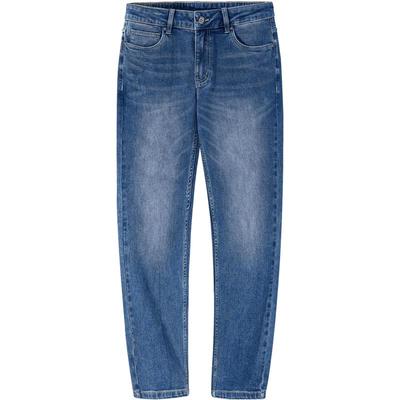 骆驼拉链长裤男款牛仔长裤