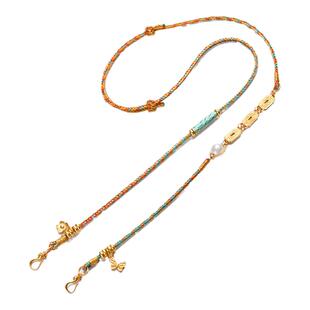 原创设计纯手工双耳锦鲤锁包吊坠挂绳玉衡配链双鱼钩双凤钩可调节