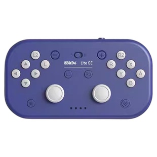 8BitDo八位堂Lite SE轻薄无线蓝牙手柄 全轻力按键摇杆体感震动Switch游戏机安卓苹果ios手机 塞尔达我的世界