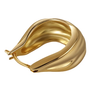 素圈耳环2026新款爆款女人味耳圈轻奢高级感气质大气有气场的耳饰