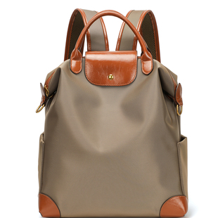 高级感双肩包通勤电脑包旅行轻便大容量尼龙背包商务出差包书包女