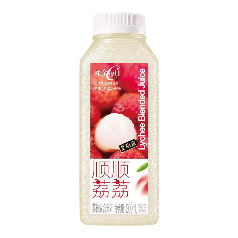 味全每日C果汁荔枝300ml畅销果汁