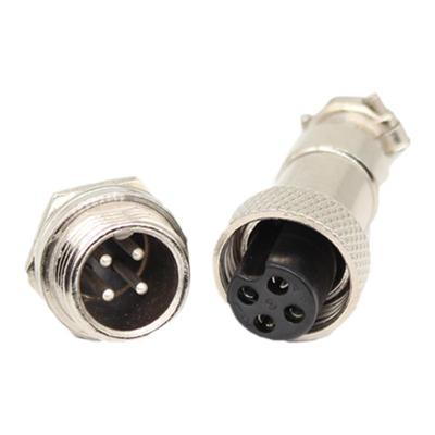 2芯小型航插微型插头GX169P固定