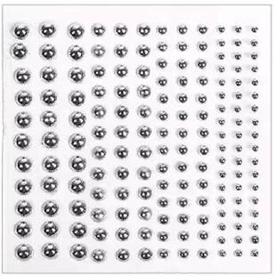 假眉钉唇钉贴免打孔个性范恶魔朋克风不打孔饰品时尚辣妹假鼻钉贴