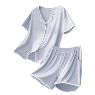 俞兆林纯棉睡衣女款2026春秋新款长袖套装女士可外穿大码家居服