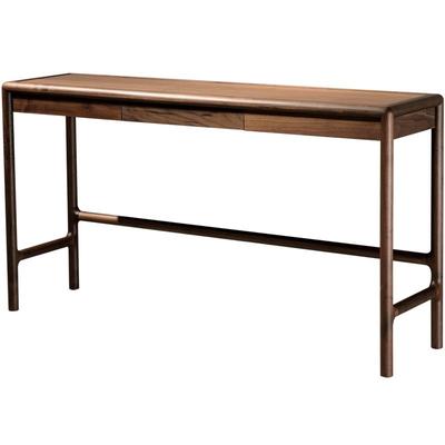 欣雅图北美黑胡桃木实木玄关桌