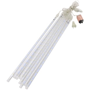 太阳能彩灯流星雨led灯条户外防水七彩色挂树灯流水灯春节氛围灯