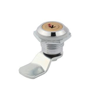 MS403-A小圆形锁带按钮配电箱机柜控制柜转舌门锁单开铁皮柜门锁