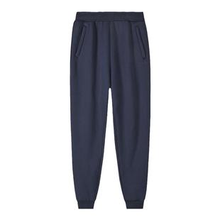 骆驼羊羔绒运动裤男士秋冬季裤子加绒加厚束脚长裤保暖休闲卫裤女