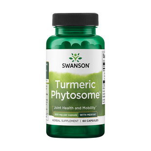 Swanson斯旺森Meriva专利姜黄素胶囊29倍高吸收护关节肝代谢抵炎